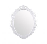 Зеркало в рамке «Ажур»(585*470) белый