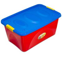 Ящик для игрушек «Пиколо» 44л на колесик.(Мартика)