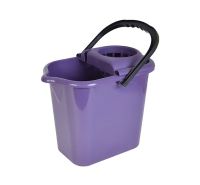 Ведро 10л с отжимом фиолетовый