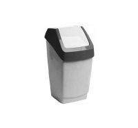 Контейнер д/мусора ХАПС 7л мрамор (М-пластика)